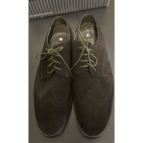 Joseph Abboud Men’s Suede Oxfords Size 13 - Picture 1 of 8